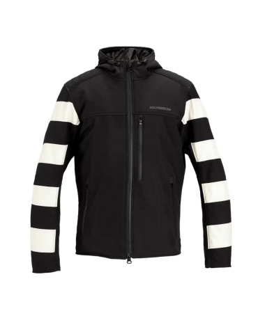 Giacca Holyfreedom Prison soft shell black off white