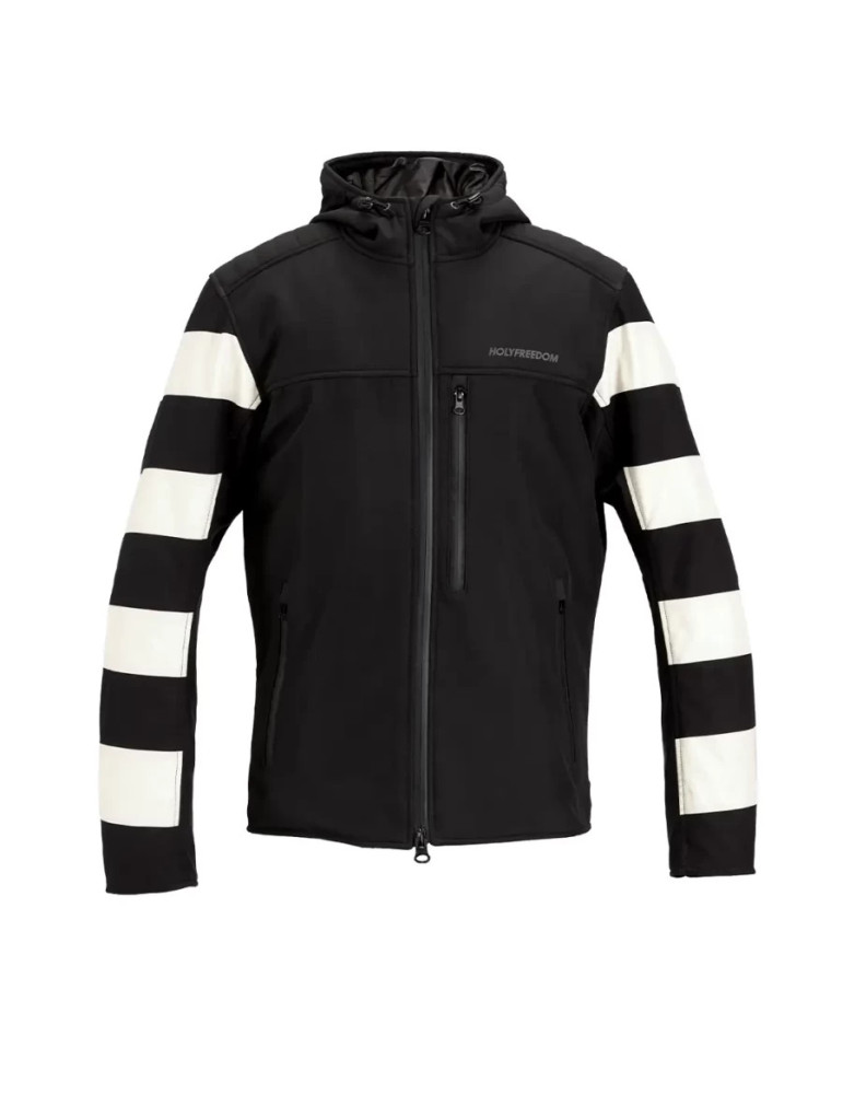 Chaqueta Holyfreedom Prison soft shell negro hueso