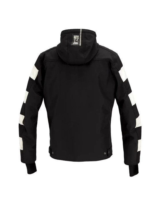 Jacket Holyfreedom Prison soft shell black off white