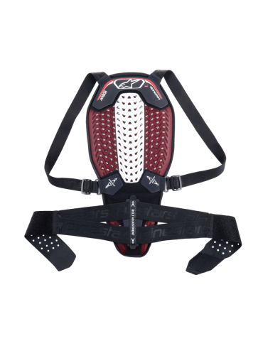 Alpinestars Nucleon Plasma Rückenprotektor schwarz weiß