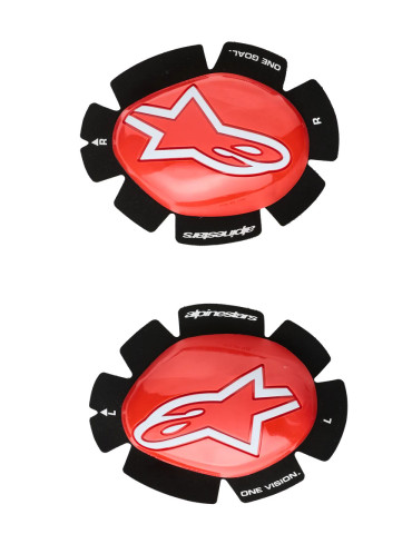 Alpinestars GP Plus Knieschleifer rot weiß