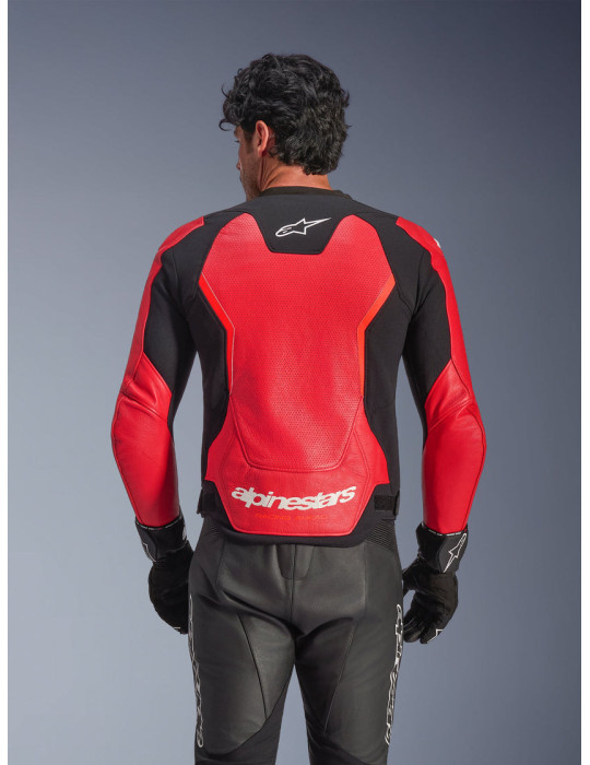 Giacca Alpinestars GP Force V2 Airflow rosso rosso fluo