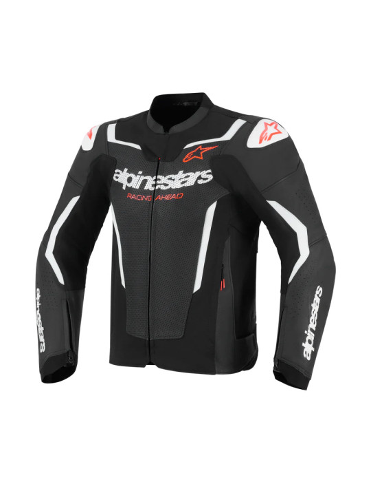 Chaqueta Alpinestars GP Force V2 Airflow negro blanco