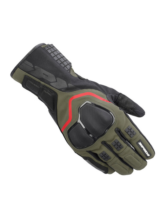 Spidi Rainshield 2 H2O motorbike gloves green military