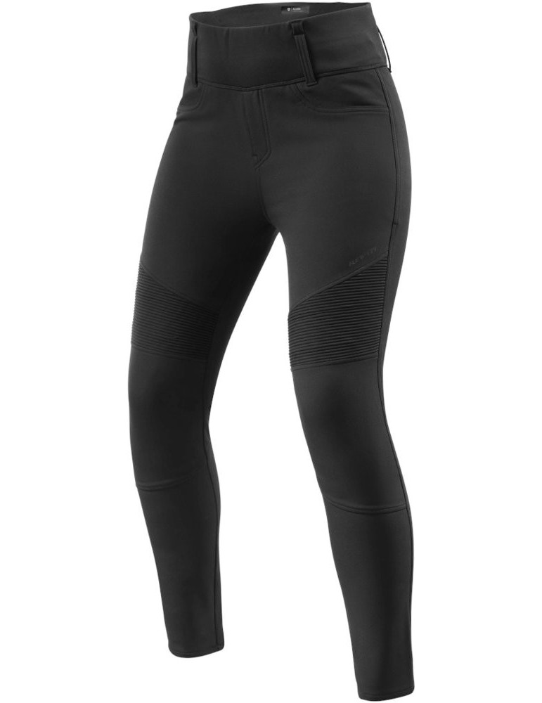 Rev'it Ellison 2 Short Noir Pantalon de moto pour femmes