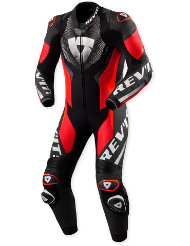 Tuta intera Rev’it Hyperspeed 3 Black Neon Red