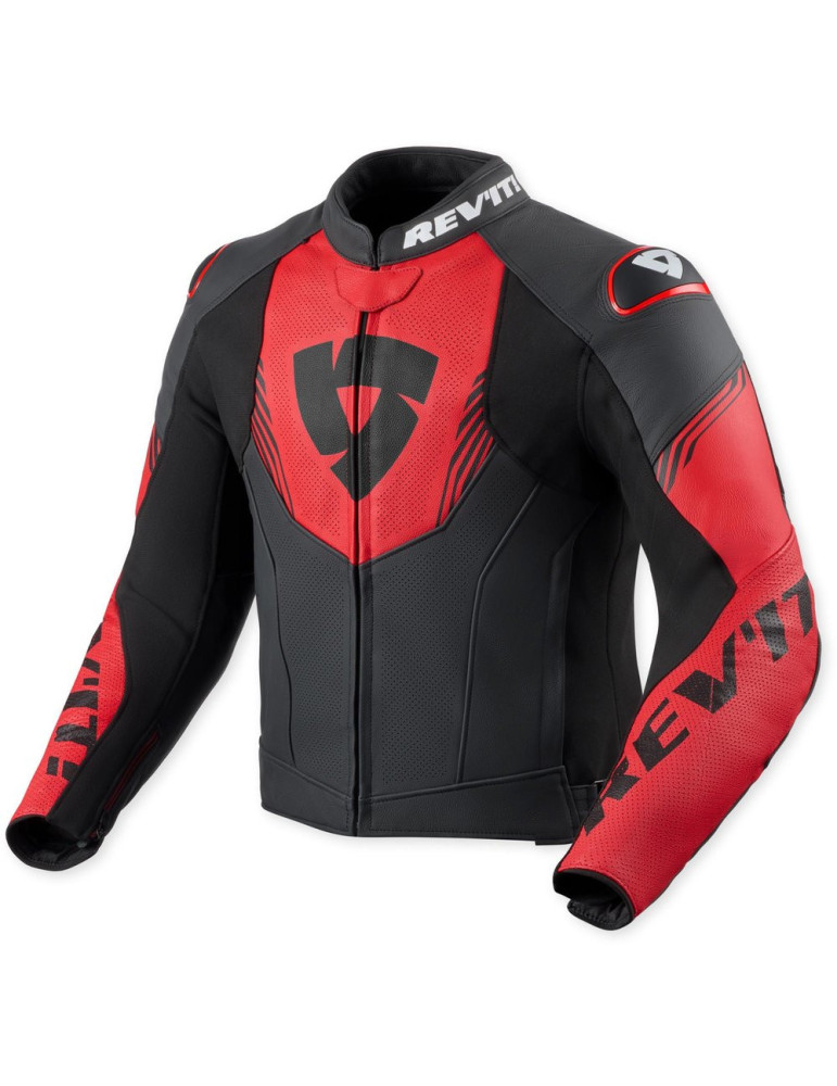 Veste Rev'it Argon 3 Pro Noir Rouge Néon
