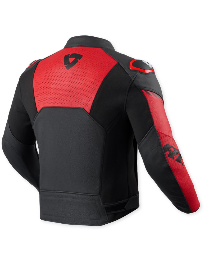 Veste Rev'it Argon 3 Pro Noir Rouge Néon