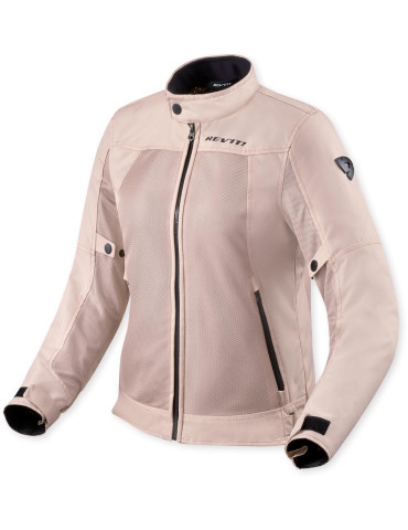 Damen-Motorradjacke Rev'it Eclipse 2 Pink