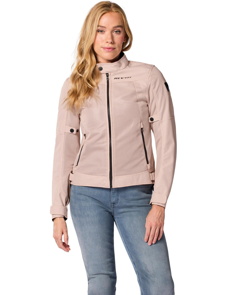 Giacca moto donna Rev’it Eclipse 2 Rosa