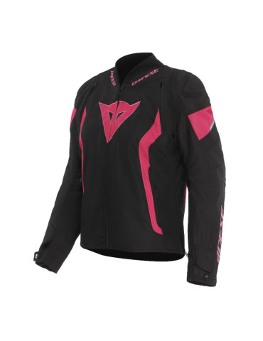 Damenjacke Dainese Avro 5 schwarz fluo pink