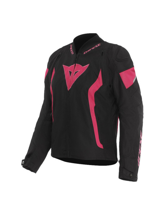 Giacca donna Dainese Avro 5 nero fluo rosa