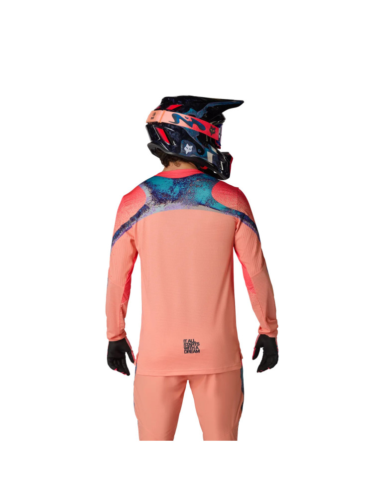 Maillot Fox Flexair Vision LE Melocotón