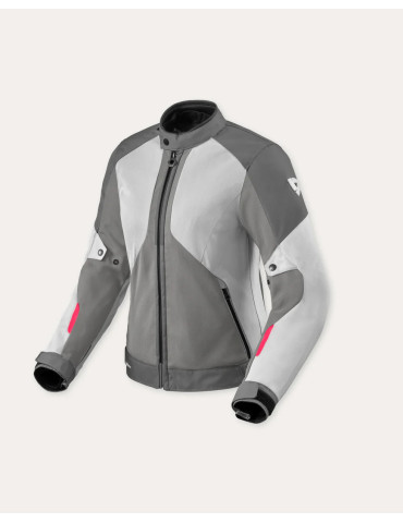 Giacca donna Revit Torque 3 H2O grigia rosa