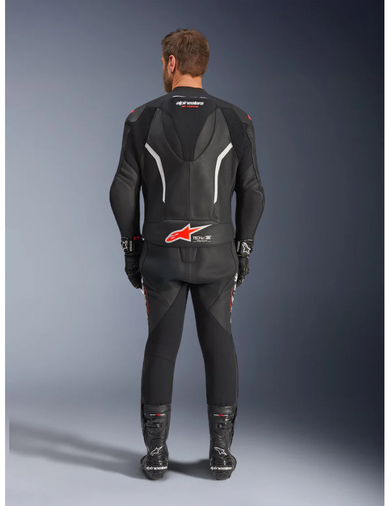 Alpinestars GP Force V2 zweiteiliger Anzug schwarz weiß rot