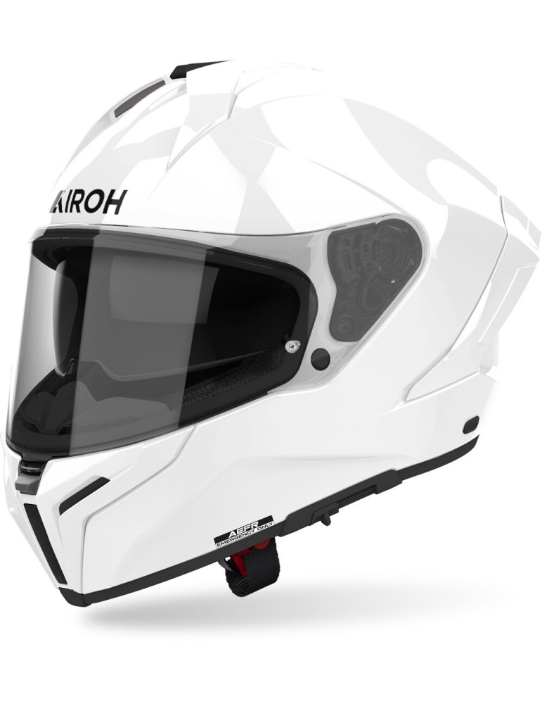 Casque Intégral Airoh Matryx Blanc Brillant | Achat en Ligne & Prix