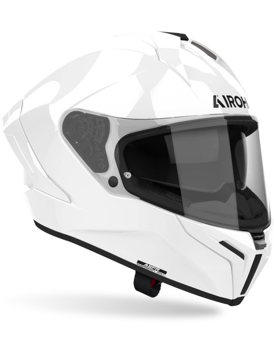 Casco Integral Airoh Matryx Blanco Brillo | Seguridad y Confort en Moto