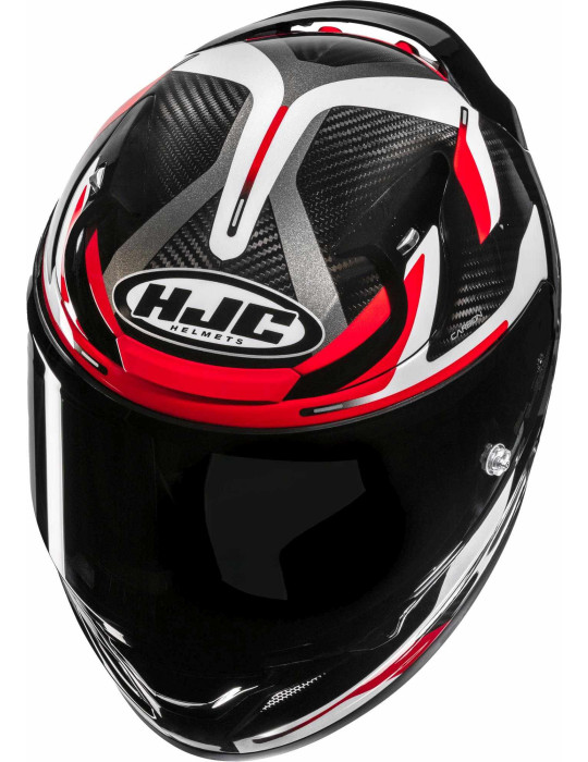HJC RPHA 12 Carbon Xentra Integralhelm Rot/Schwarz | Kaufen
