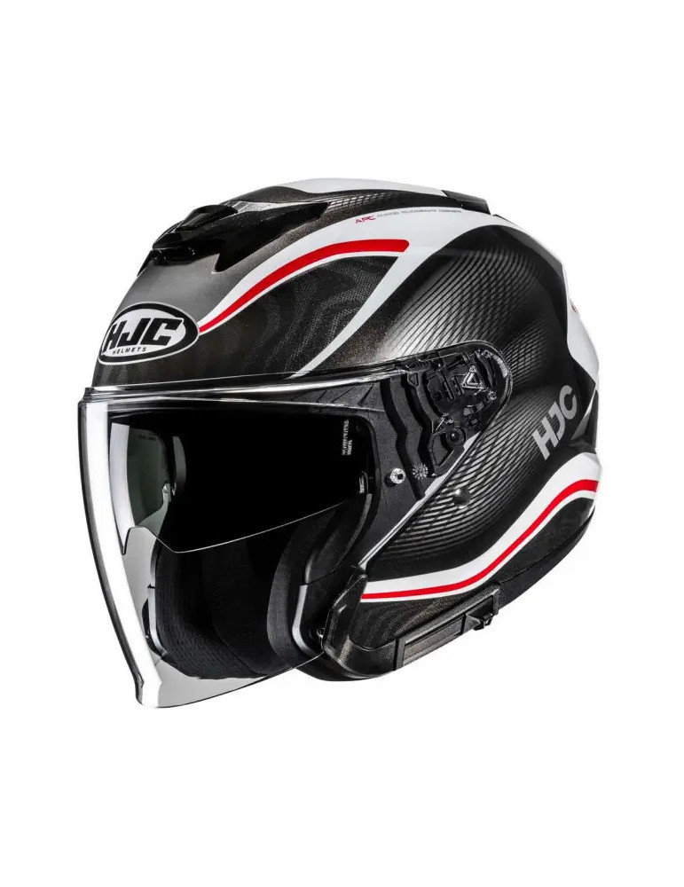 Casco Jet HJC i31 Depe MC1 Negro/Rojo | Comprar Online