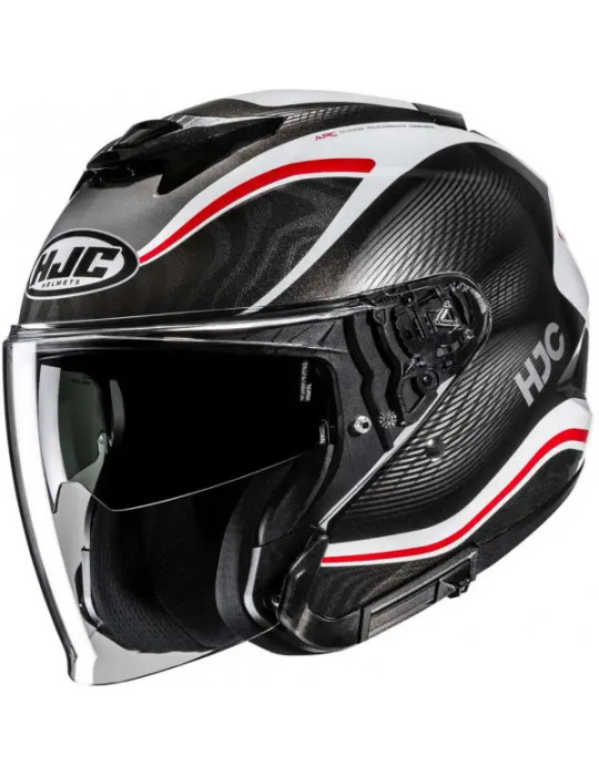 Casco Jet HJC i31 Depe MC1 Nero/Rosso | Acquista Online