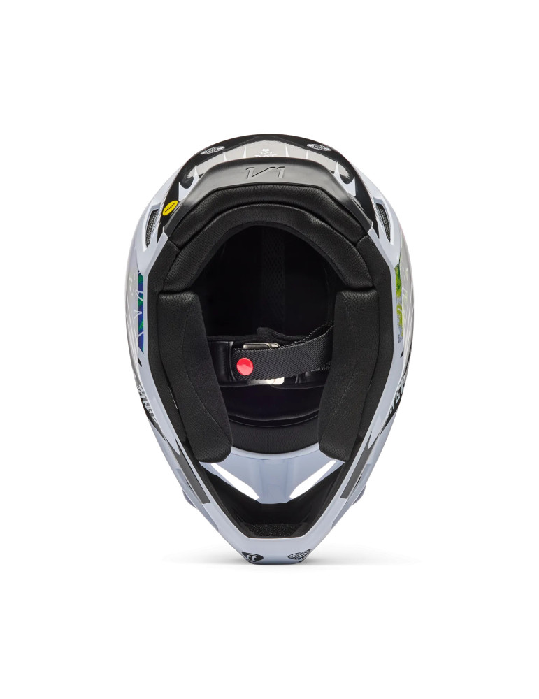 Casco Cross Fox V1 Image Cosmo Bianco/Nero | Offerta Online