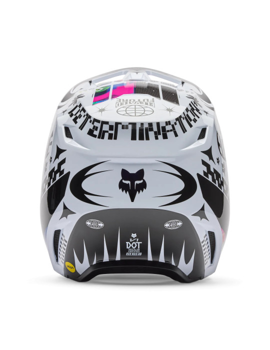 Casco Cross Fox V1 Image Cosmo Bianco/Nero | Offerta Online