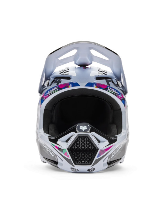 Casco Cross Fox V1 Image Cosmo Blanco/Negro | Motocross Off‑Road
