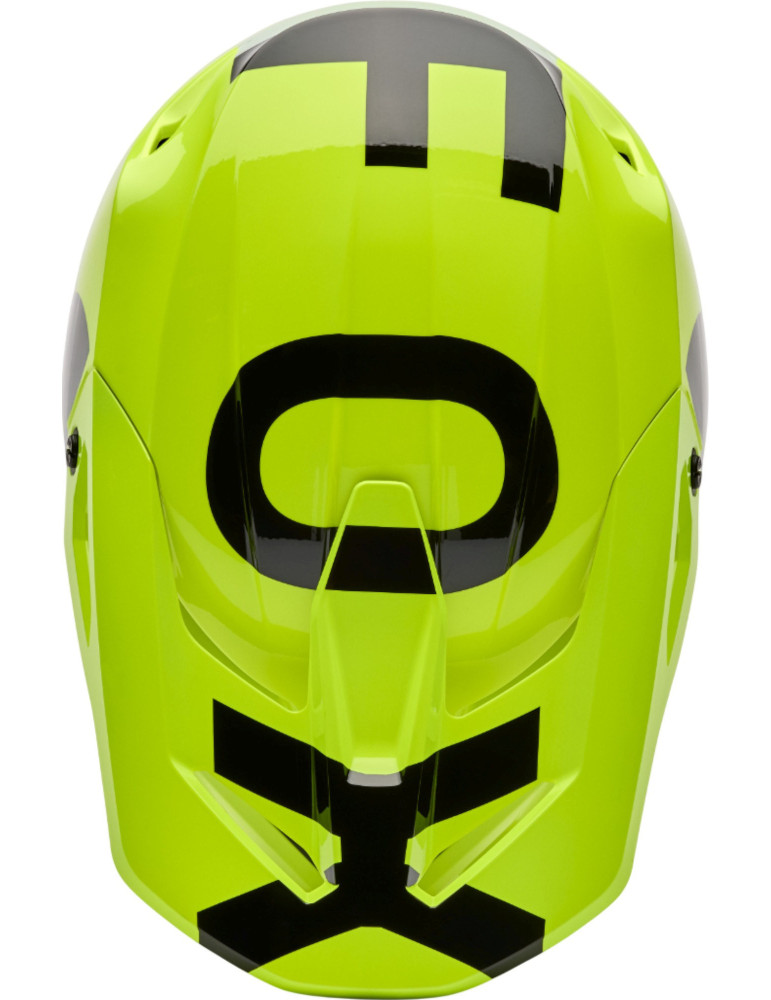 Casco Cross Fox V1 Shield Giallo Fluo | Offerta Online