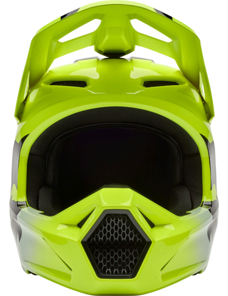 Casco Cross Fox V1 Shield Giallo Fluo | Offerta Online