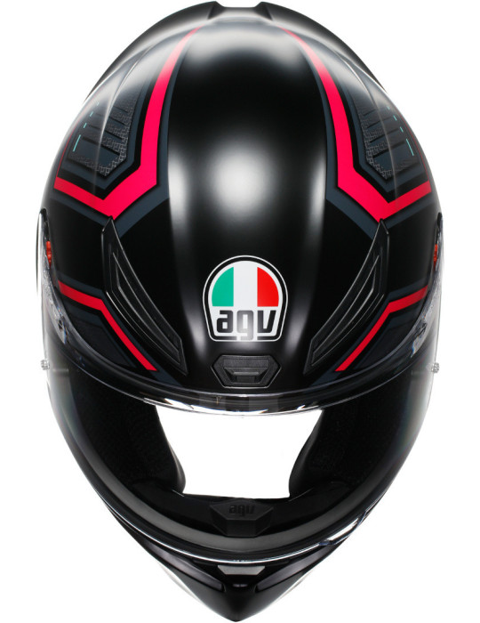 Casco Integral AGV K1 S E2206 Sling Negro Rosa Mate | Comprar Online