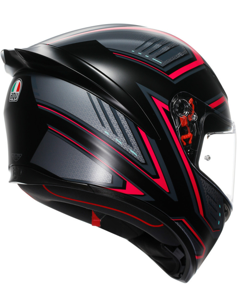 Casco Integrale AGV K1 S E2206 Sling Nero/Rosa Opaco | Acquista Online