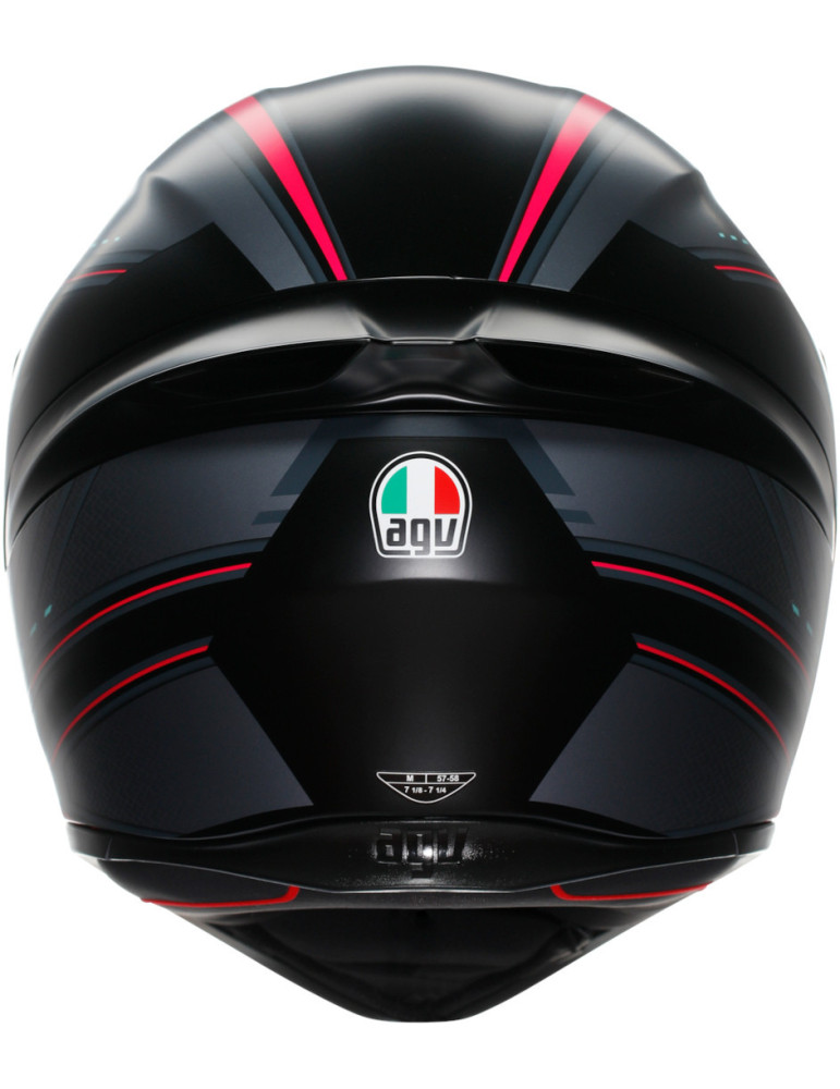 Casco Integral AGV K1 S E2206 Sling Negro Rosa Mate | Comprar Online