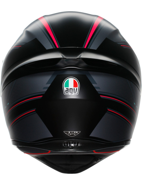 Casco Integral AGV K1 S E2206 Sling Negro Rosa Mate | Comprar Online