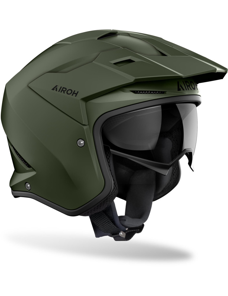 Airoh Kombakt Color Klapphelm Military Green Matt | Motorradhelm kaufen