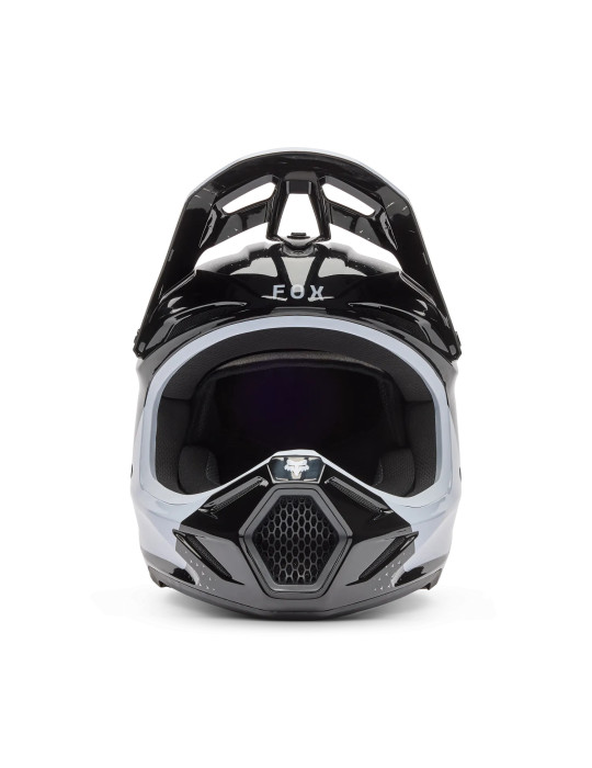 Casque Cross Fox V3 Tine Noir | Casque Motocross Off-Road Premium