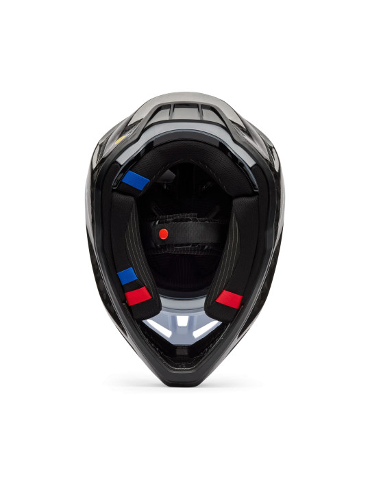 Casco Cross Fox V3 RS Ghost Blanco | MX Enduro Alta Gama