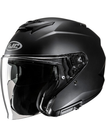 Casque Jet HJC i31 Noir Mat | Confort & Sécurité | Achat en Ligne