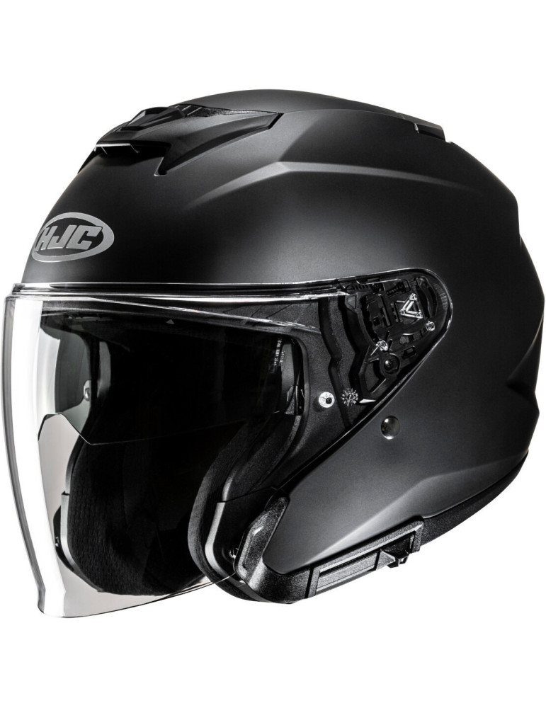 Casque Jet HJC i31 Noir Mat | Confort & Sécurité | Achat en Ligne