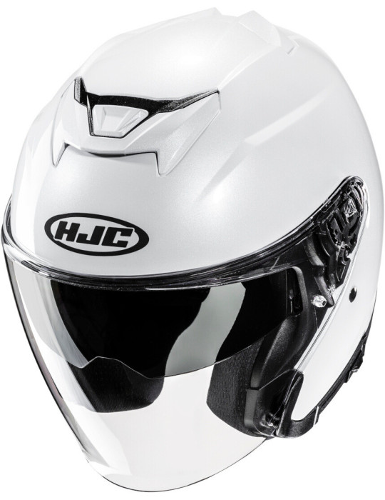 Casque Jet HJC i31 Blanc Perle | Confort & Sécurité | Achat en ligne