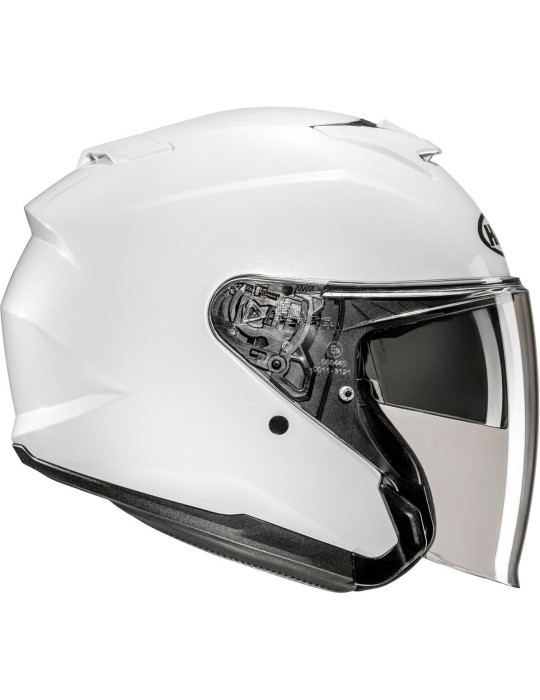 Casco Jet HJC i31 Blanco Perla | Ligero, Cómodo y Seguro