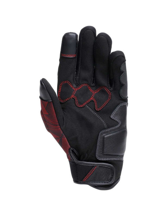 Guantes Moto Sport Dainese Ermex Negro/Rojo Lava | Comprar Online