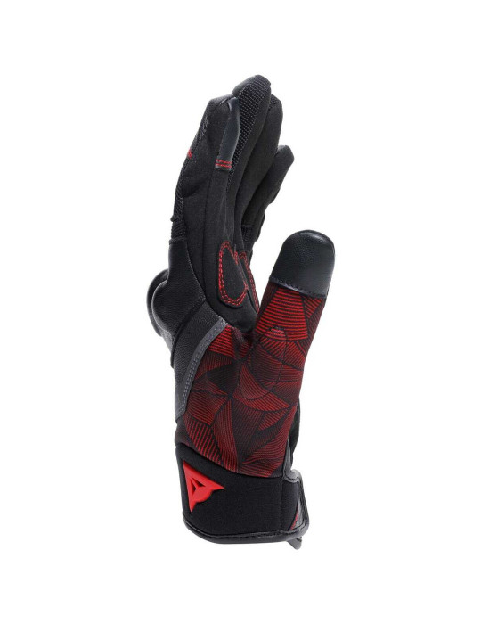 Guantes Moto Sport Dainese Ermex Negro/Rojo Lava | Comprar Online