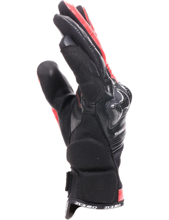 Guantes Moto Racing Dainese Reacto Carbon Negro/Rojo Lava | Comprar Online