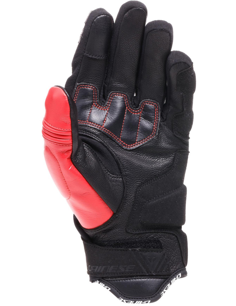 Guanti Moto Racing Dainese Reacto Carbon Nero/Rosso Lava | Acquista Online