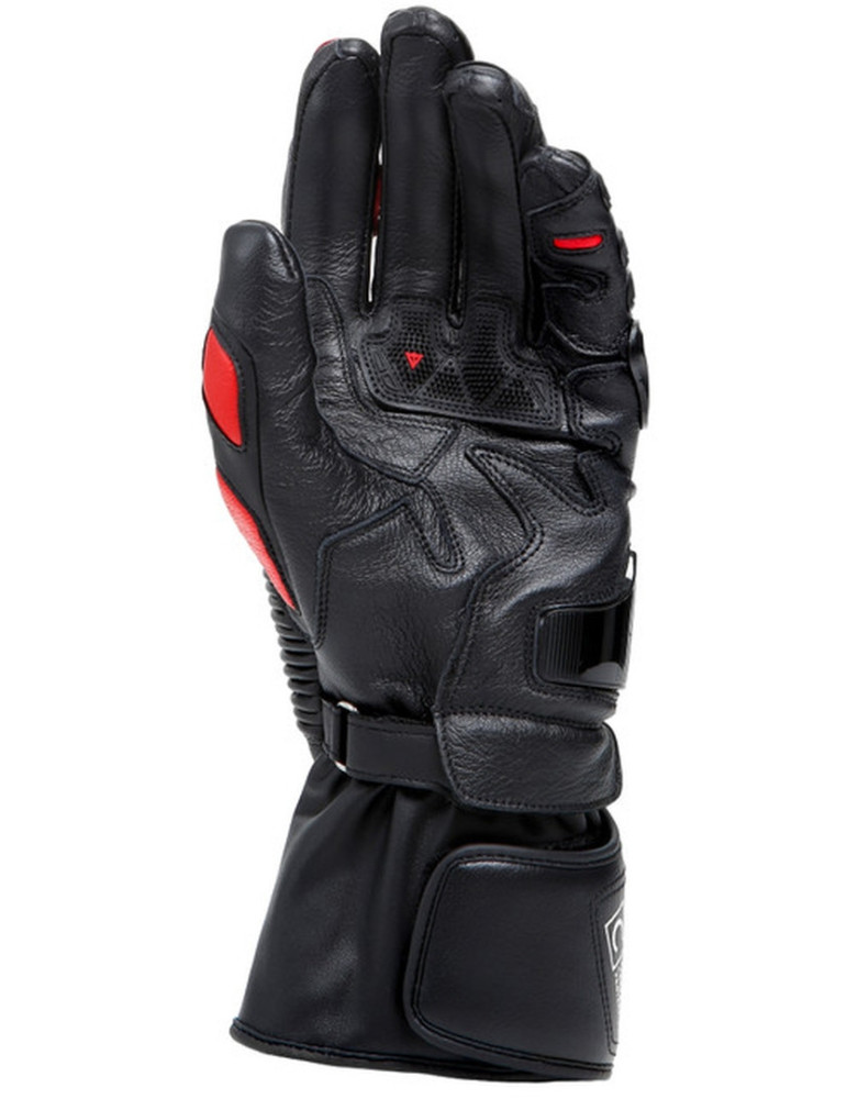 Dainese Druid 4 Racing Motorradhandschuhe – Schwarz/Lava-Rot/Weiß kaufen
