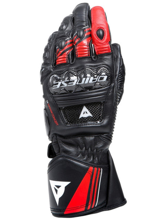Guanti Moto Racing Dainese Druid 4 Nero Rosso Lava Bianco | Acquista Online