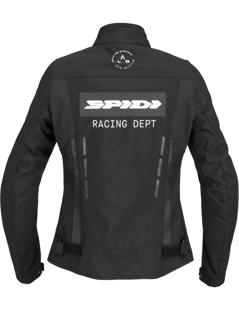 Spidi Motojoy Damen Textil-Motorradjacke Schwarz/Weiß | Kaufen Online