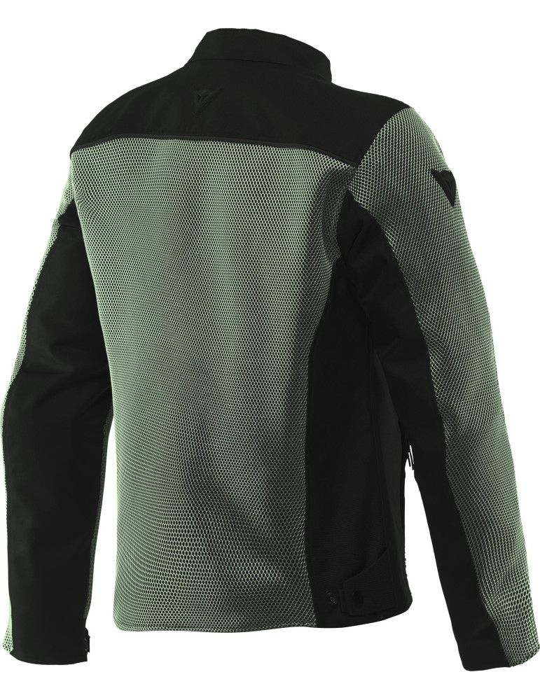 Giacca Moto Estiva Dainese Lisbona Air Tex Verde Ghiaccio/Nero | Tessuto