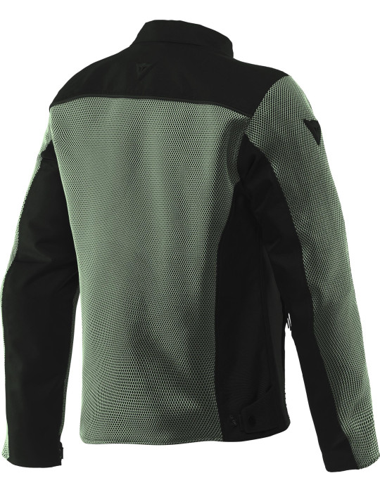 Giacca Moto Estiva Dainese Lisbona Air Tex Verde Ghiaccio/Nero | Tessuto