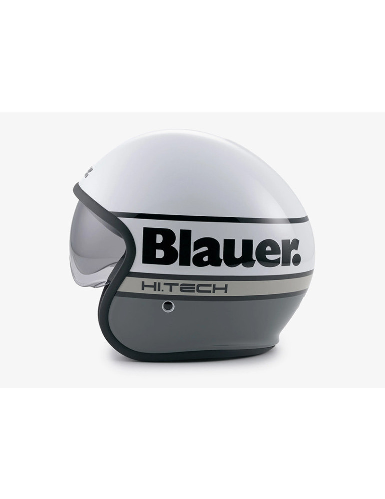 Casco Jet Blauer Pilot 4.0 Bianco Lucido/Grigio | Acquista Online